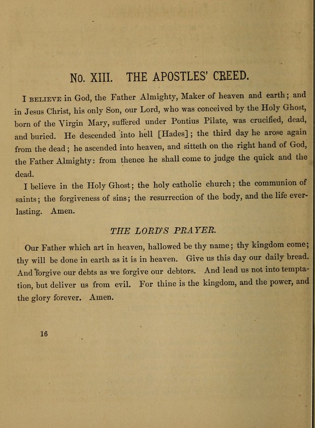 Sunday-School Songs: a new collection of hymns and tunes specially prepared for the use of Sunday-schools and for social and family worship. (3rd. ed.) page 16