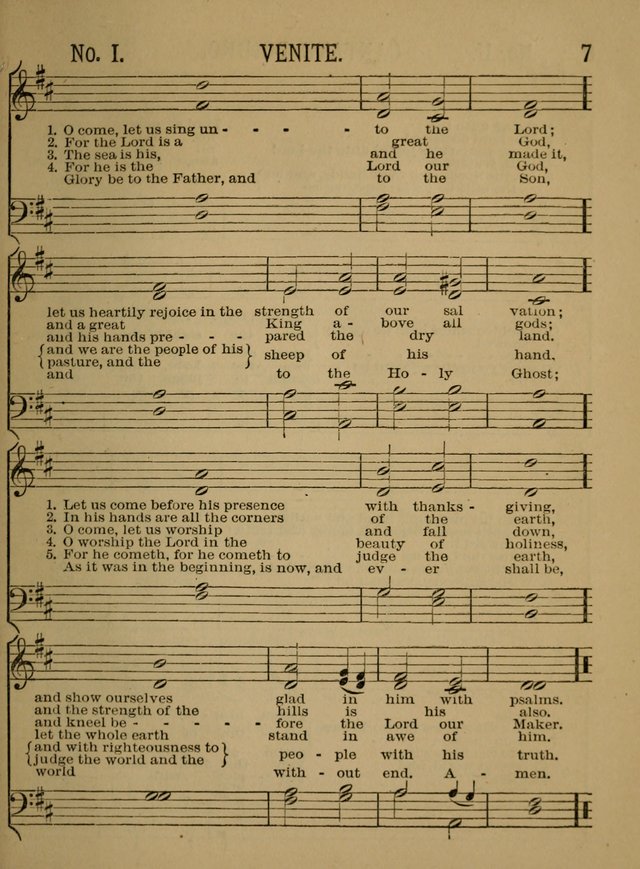 Sunday-School Songs: a new collection of hymns and tunes specially prepared for the use of Sunday-schools and for social and family worship. (3rd. ed.) page 7