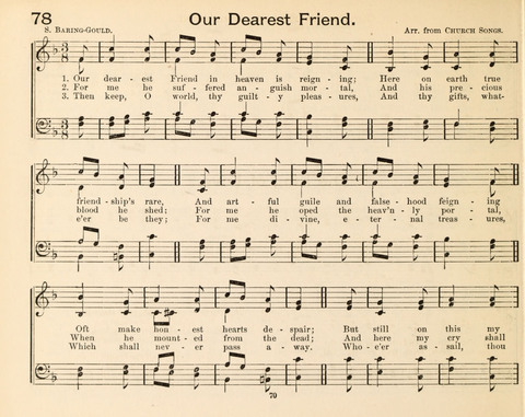 Select Sunday School Songs page 70