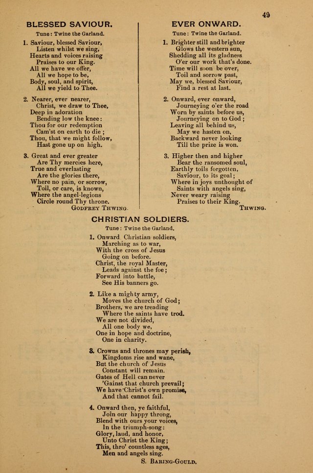 Sunlight in Sacred Song: New Collection of Gems for the Sunday School page 49