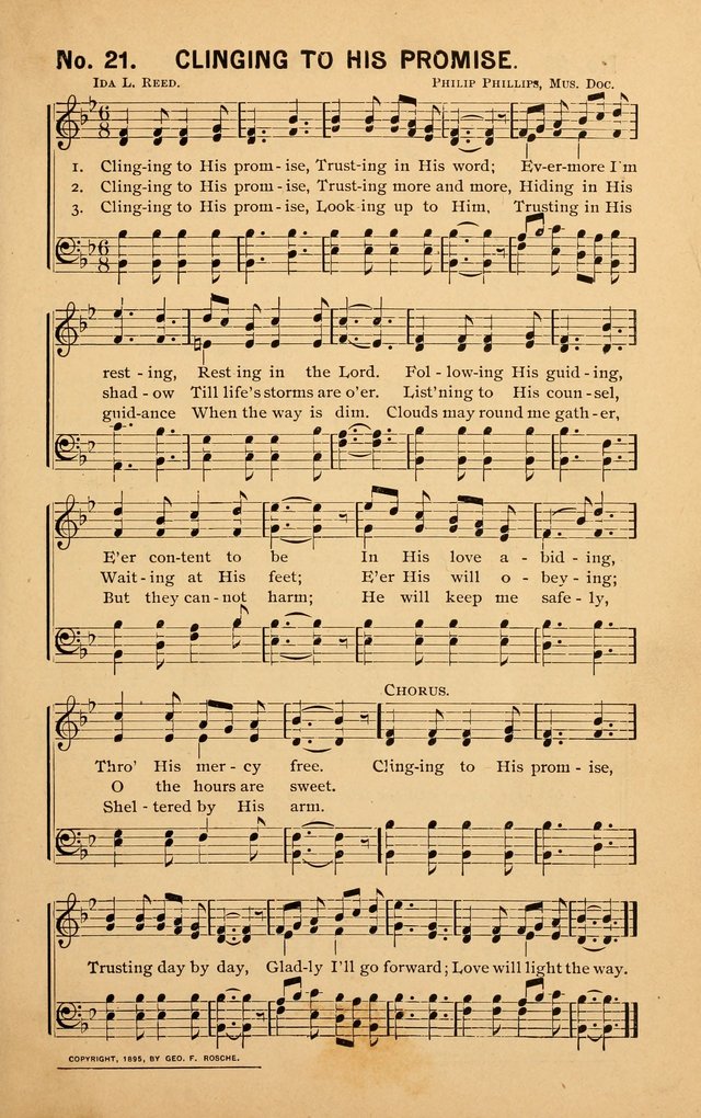 Sunshine: songs for Sunday schools page 21