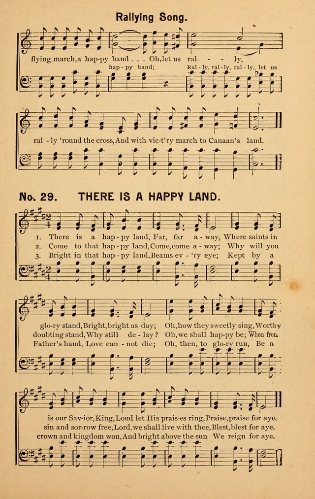 Sunshine: songs for Sunday schools page 29