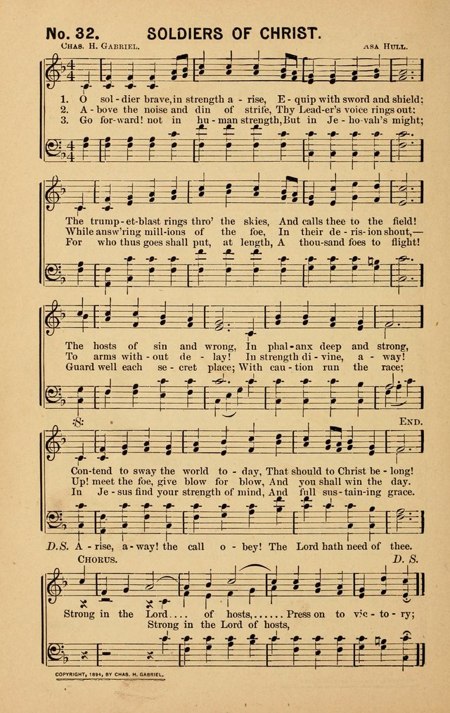 Sunshine: songs for Sunday schools page 32