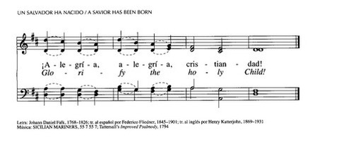 Santo, Santo, Santo: cantos para el pueblo de Dios = Holy, Holy, Holy: songs for the people of God page 154