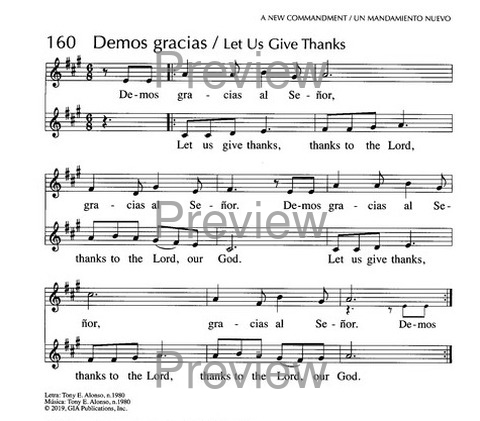 Santo, Santo, Santo: cantos para el pueblo de Dios = Holy, Holy, Holy: songs for the people of God page 243