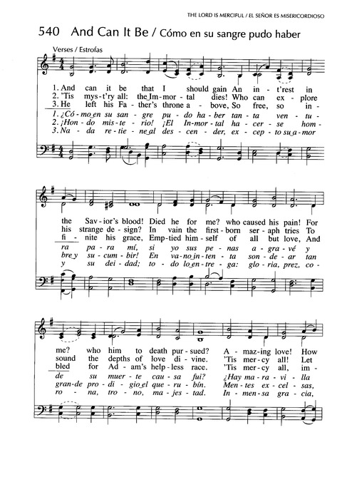 Santo, Santo, Santo: cantos para el pueblo de Dios = Holy, Holy, Holy: songs for the people of God page 836