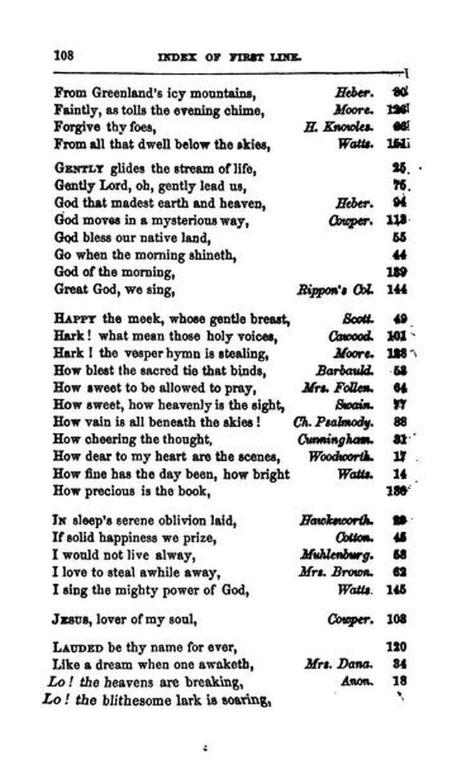 A Selection of Sacred Songs. 2nd ed. page 102