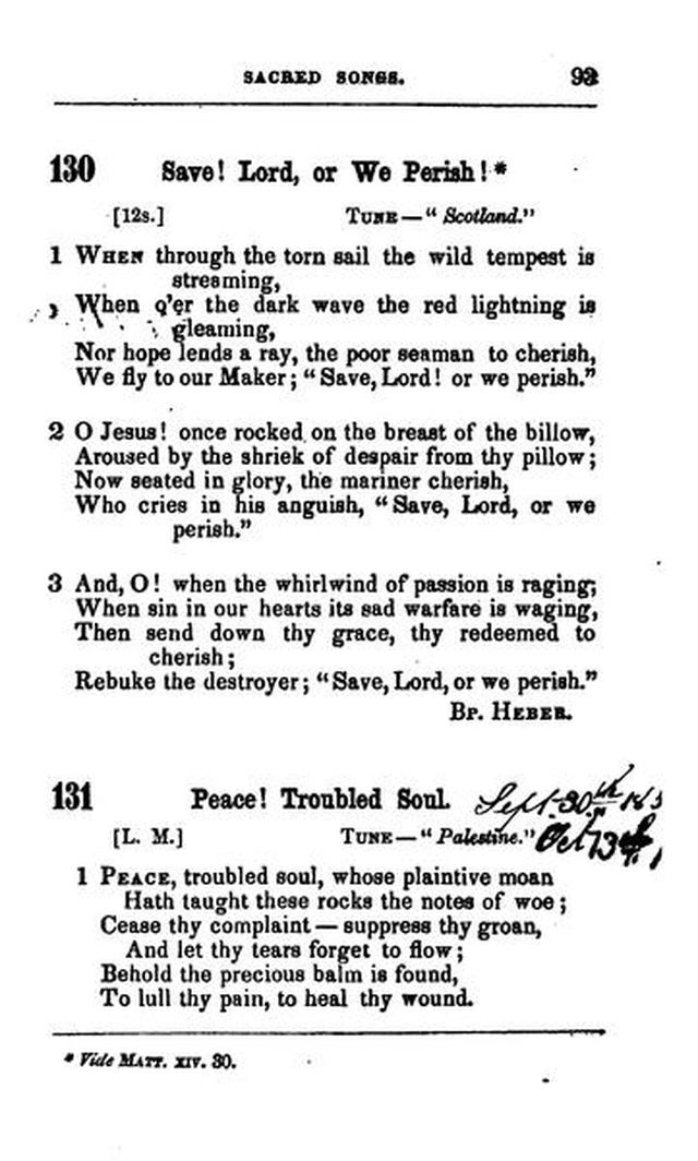 A Selection of Sacred Songs. 2nd ed. page 89