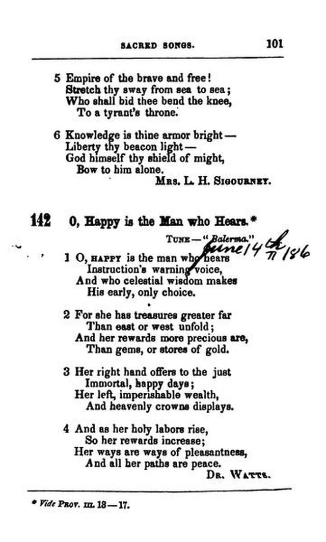 A Selection of Sacred Songs. 2nd ed. page 95