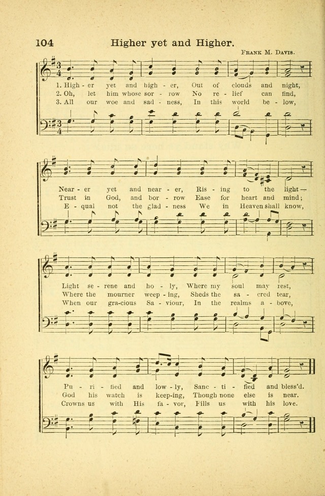 Songs for Sunday Schools and Gospel Meetings page 104