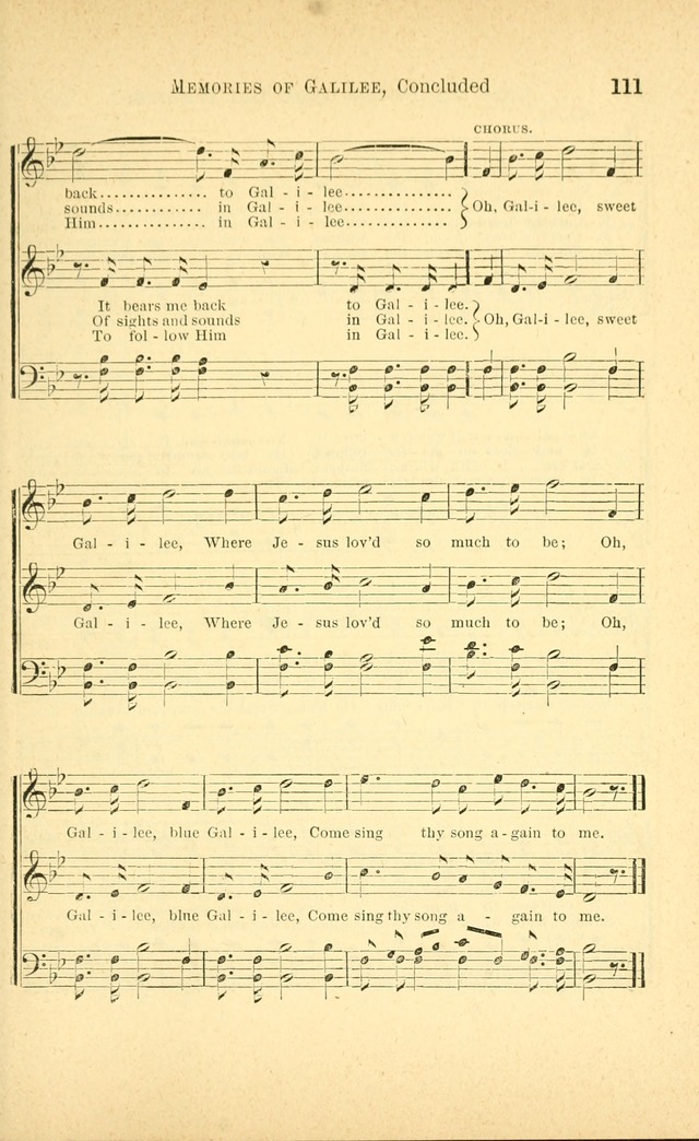 Songs for Sunday Schools and Gospel Meetings page 111