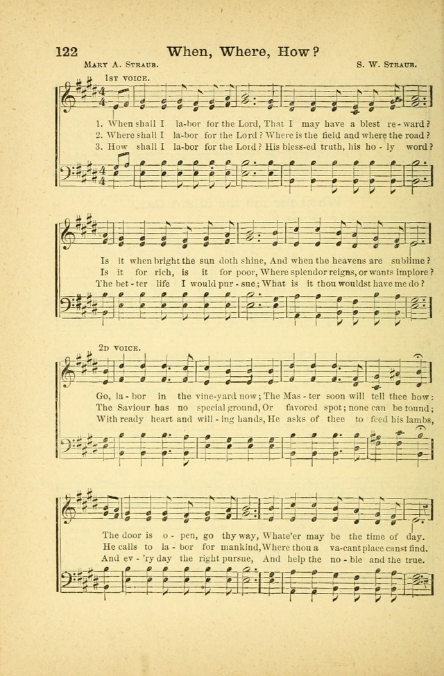 Songs for Sunday Schools and Gospel Meetings page 122