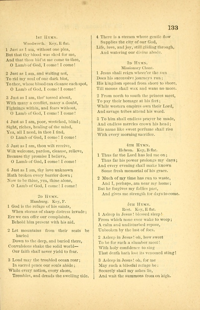 Songs for Sunday Schools and Gospel Meetings page 133