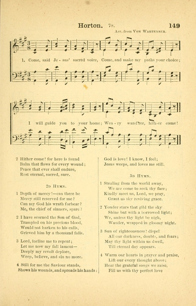 Songs for Sunday Schools and Gospel Meetings page 149