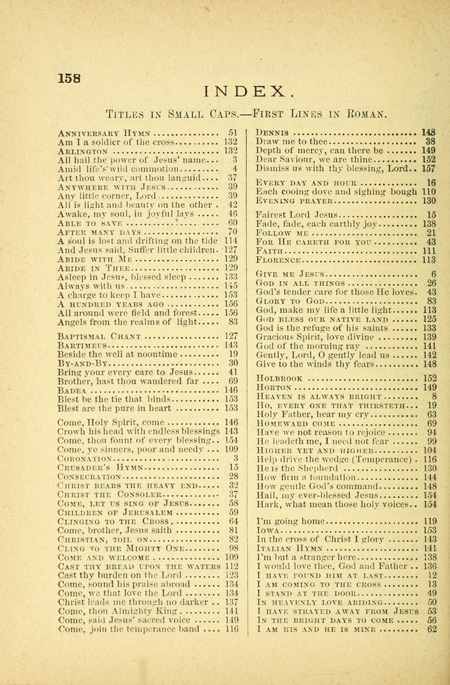 Songs for Sunday Schools and Gospel Meetings page 158