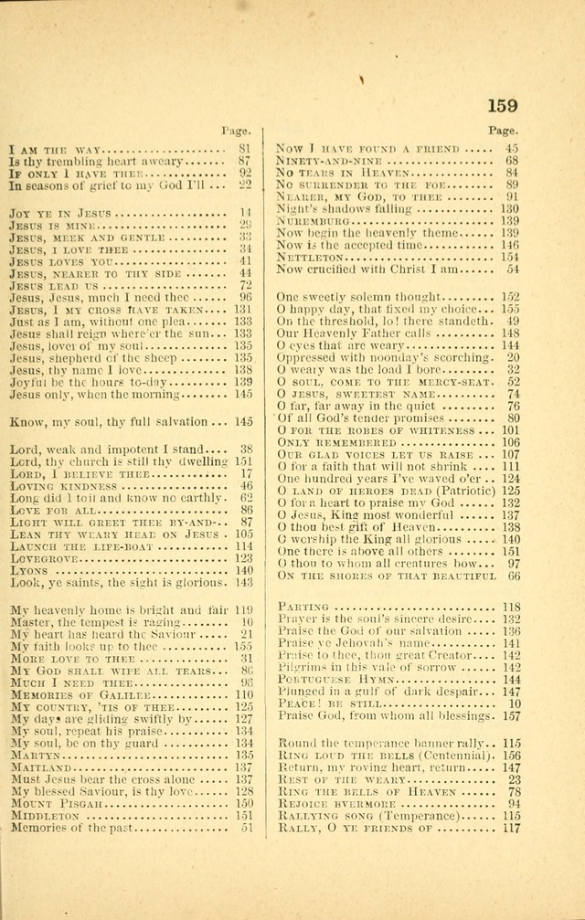 Songs for Sunday Schools and Gospel Meetings page 159