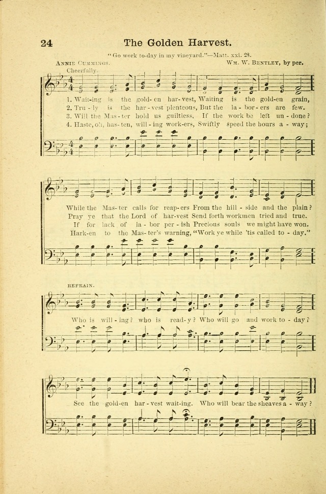 Songs for Sunday Schools and Gospel Meetings page 24