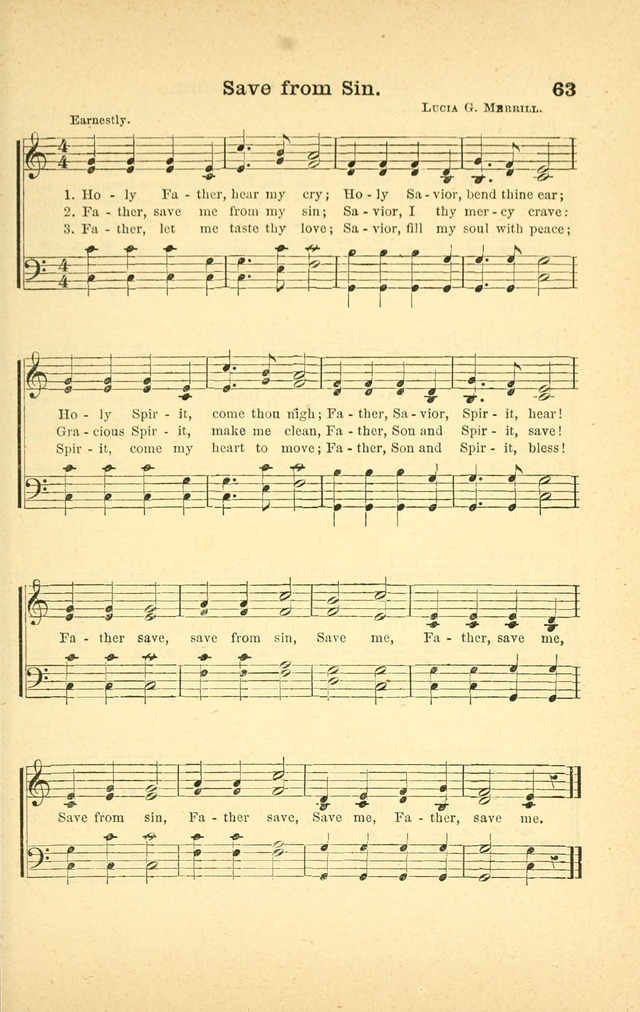 Songs for Sunday Schools and Gospel Meetings page 63