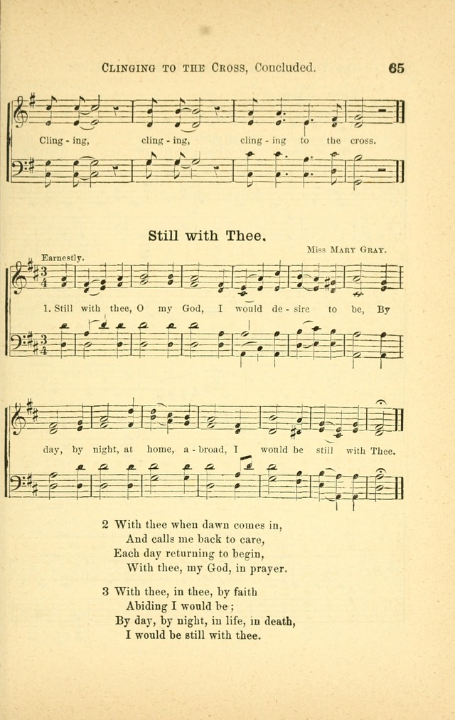 Songs for Sunday Schools and Gospel Meetings page 65