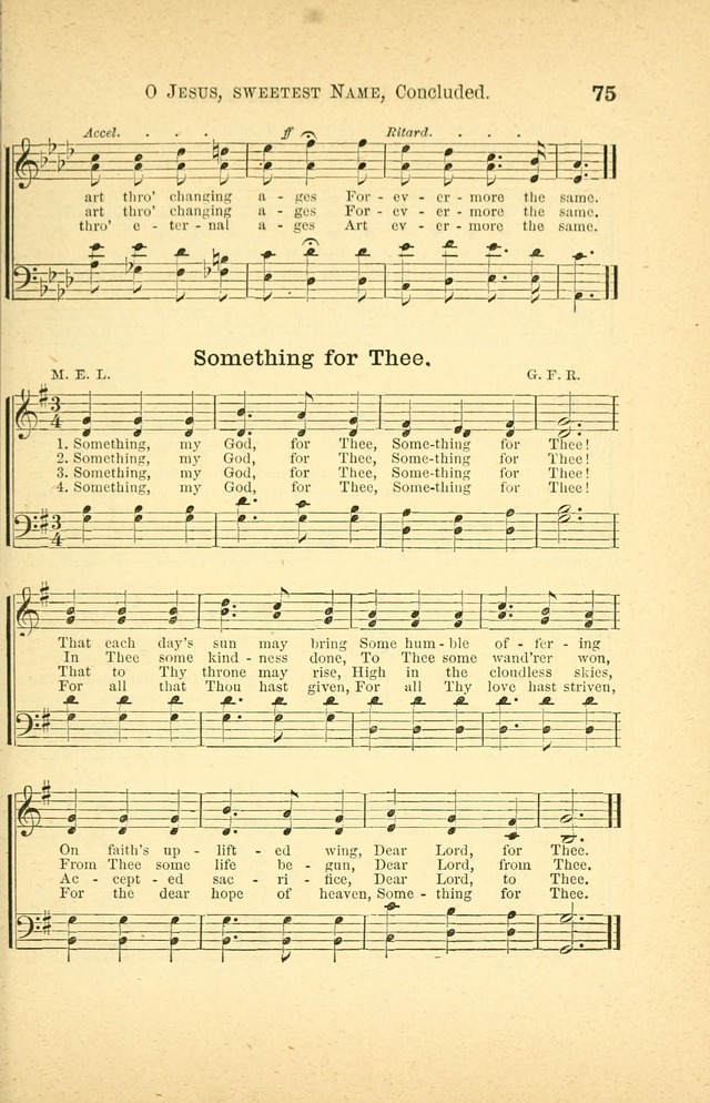 Songs for Sunday Schools and Gospel Meetings page 75