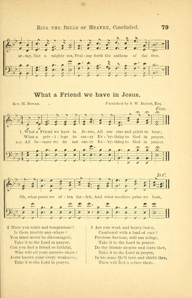 Songs for Sunday Schools and Gospel Meetings page 79