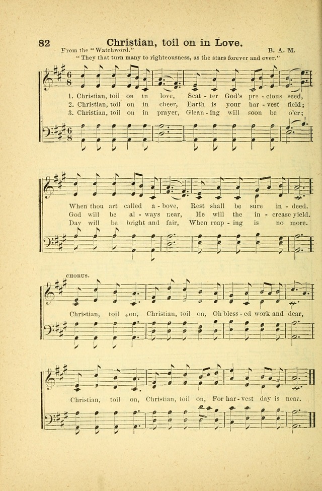 Songs for Sunday Schools and Gospel Meetings page 82