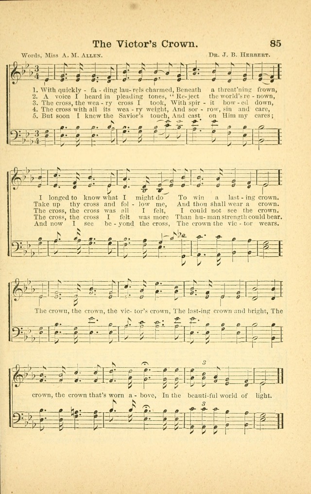 Songs for Sunday Schools and Gospel Meetings page 85