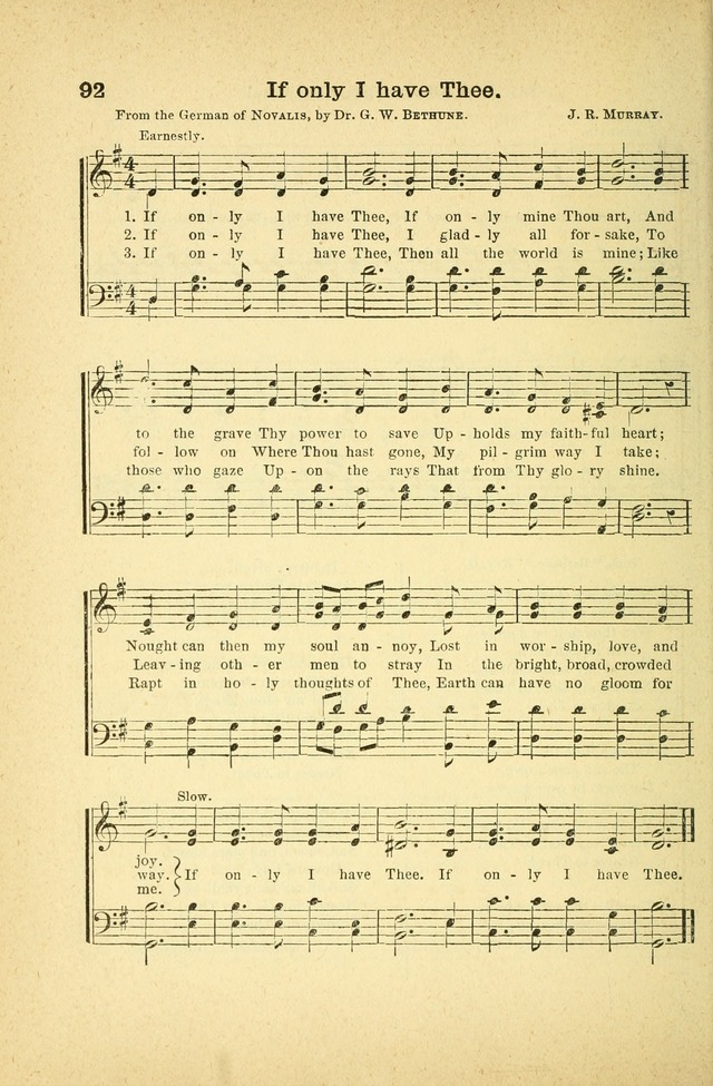 Songs for Sunday Schools and Gospel Meetings page 92