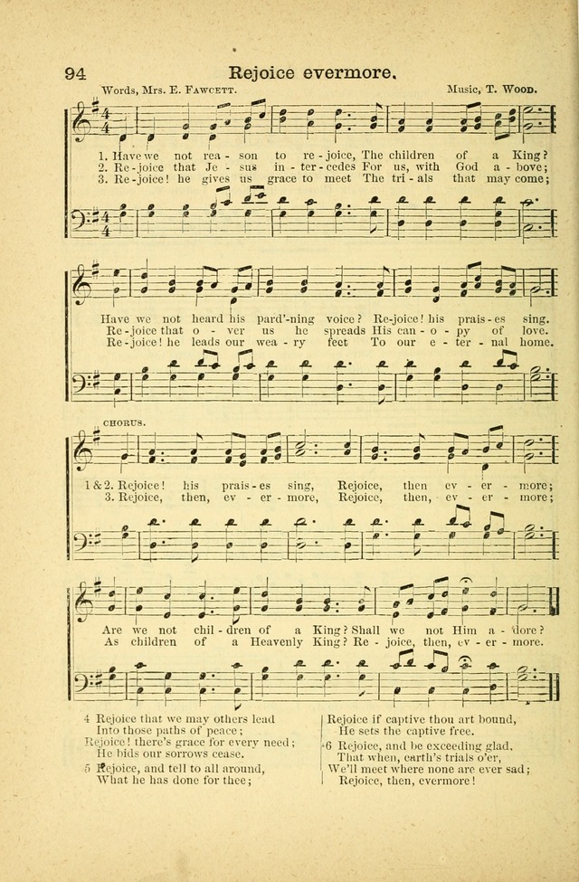 Songs for Sunday Schools and Gospel Meetings page 94