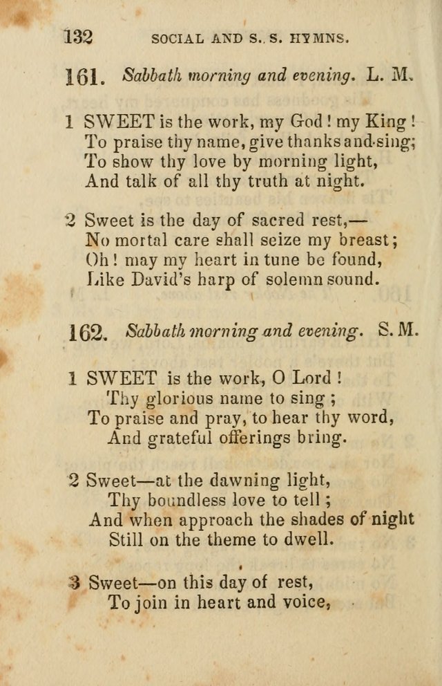 The Social and Sabbath School Hymn-Book. (5th ed.) page 135