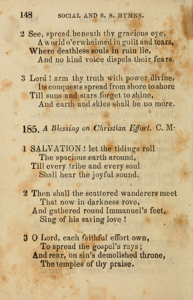 The Social and Sabbath School Hymn-Book. (5th ed.) page 151