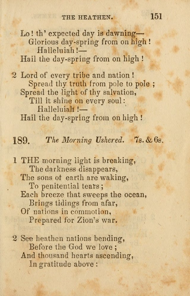 The Social and Sabbath School Hymn-Book. (5th ed.) page 154