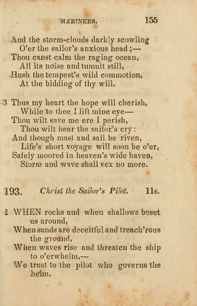 The Social and Sabbath School Hymn-Book. (5th ed.) page 158