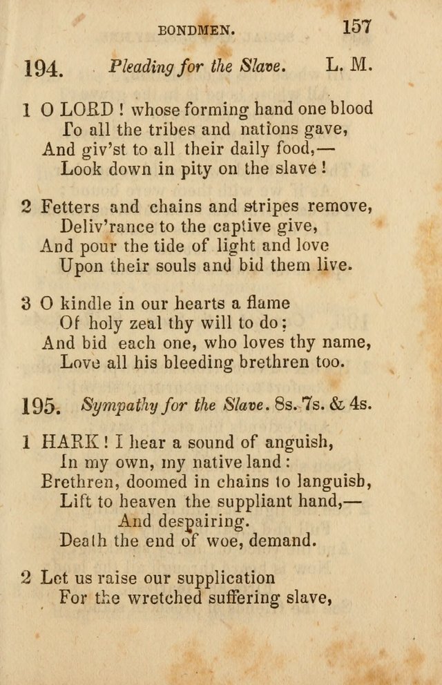 The Social and Sabbath School Hymn-Book. (5th ed.) page 160