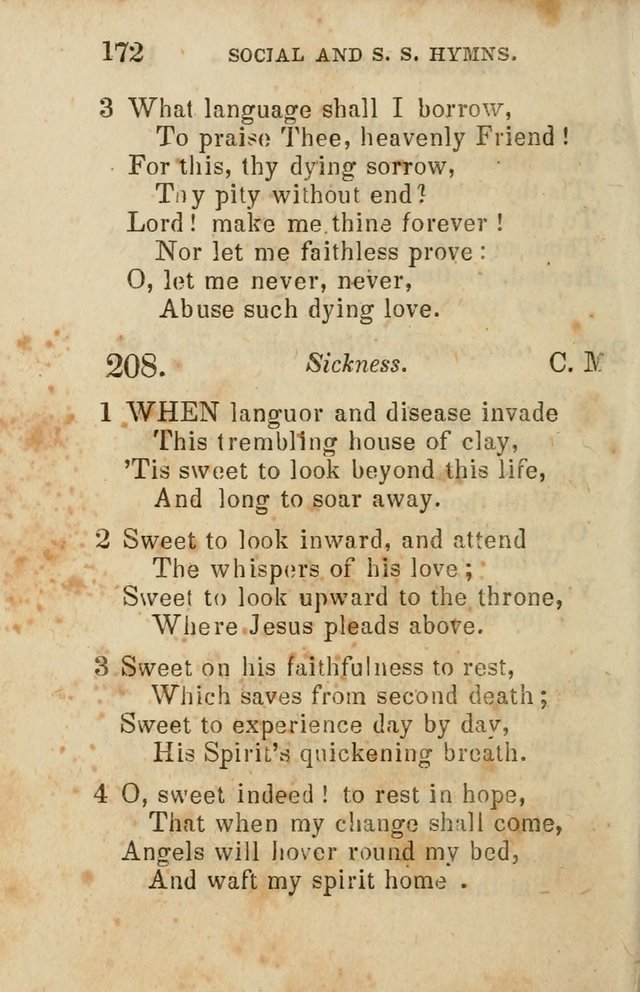 The Social and Sabbath School Hymn-Book. (5th ed.) page 175