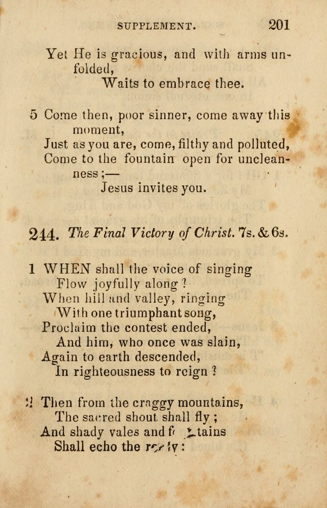 The Social and Sabbath School Hymn-Book. (5th ed.) page 204