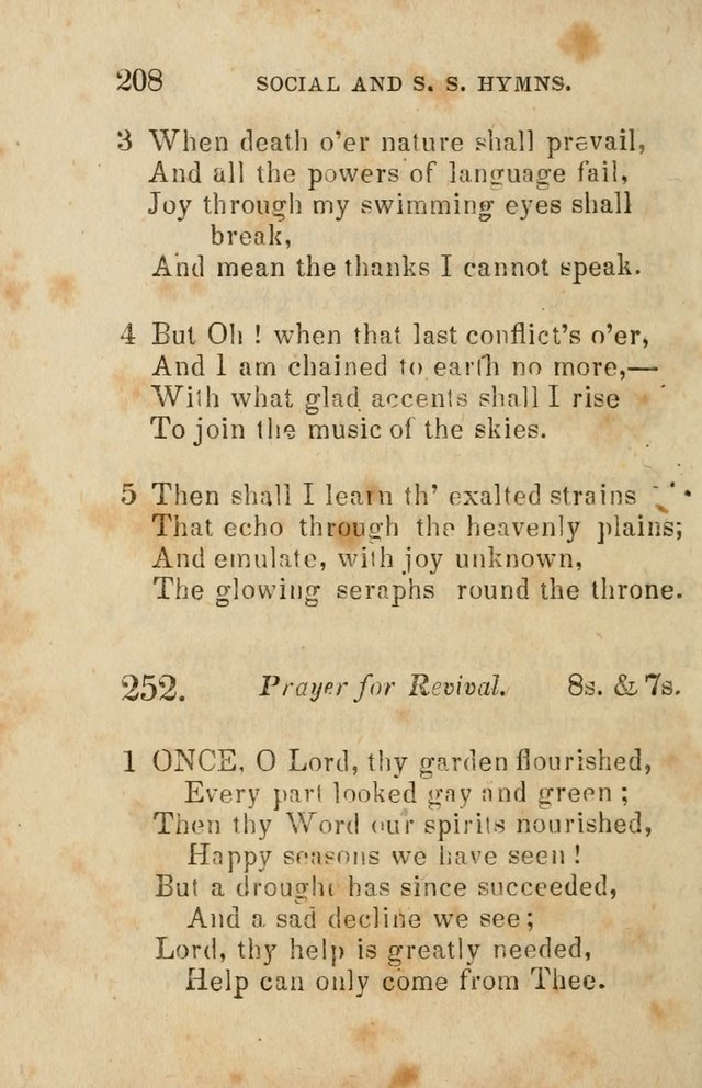 The Social and Sabbath School Hymn-Book. (5th ed.) page 211