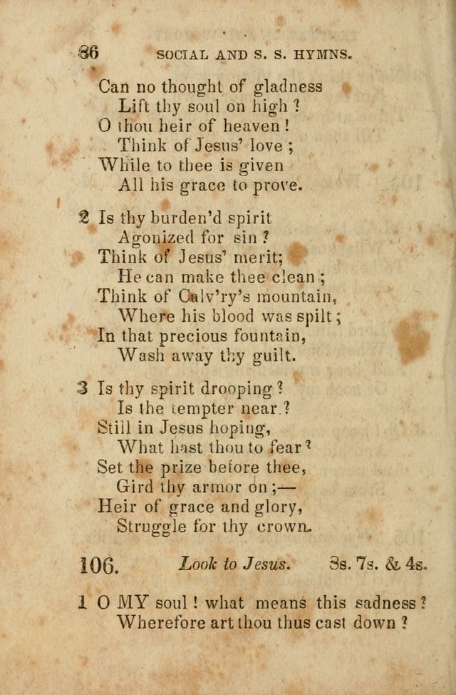 The Social and Sabbath School Hymn-Book. (5th ed.) page 89