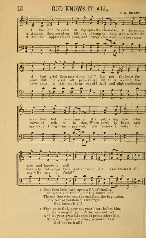 Sabbath Songs and Spiritual Hymns page 18