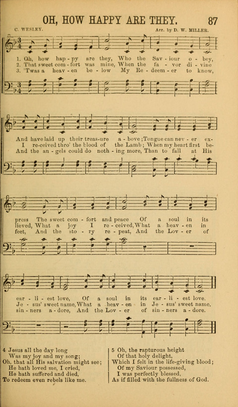 Sabbath Songs and Spiritual Hymns page 87