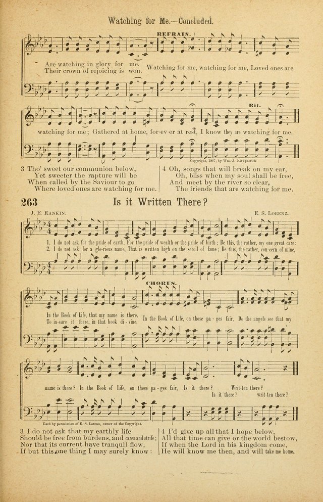 The Standard Sunday School Hymnal page 169