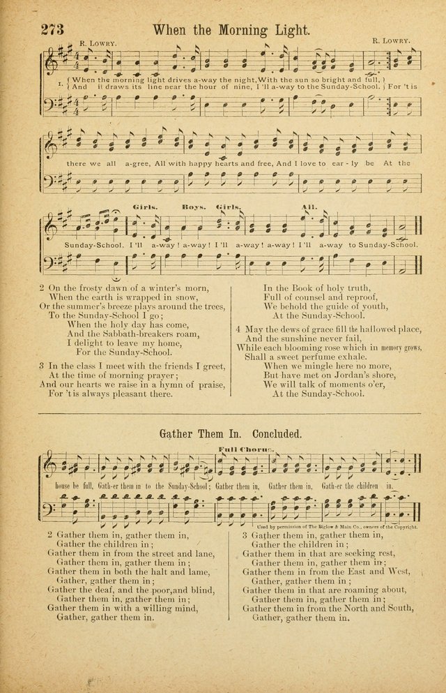 The Standard Sunday School Hymnal page 173