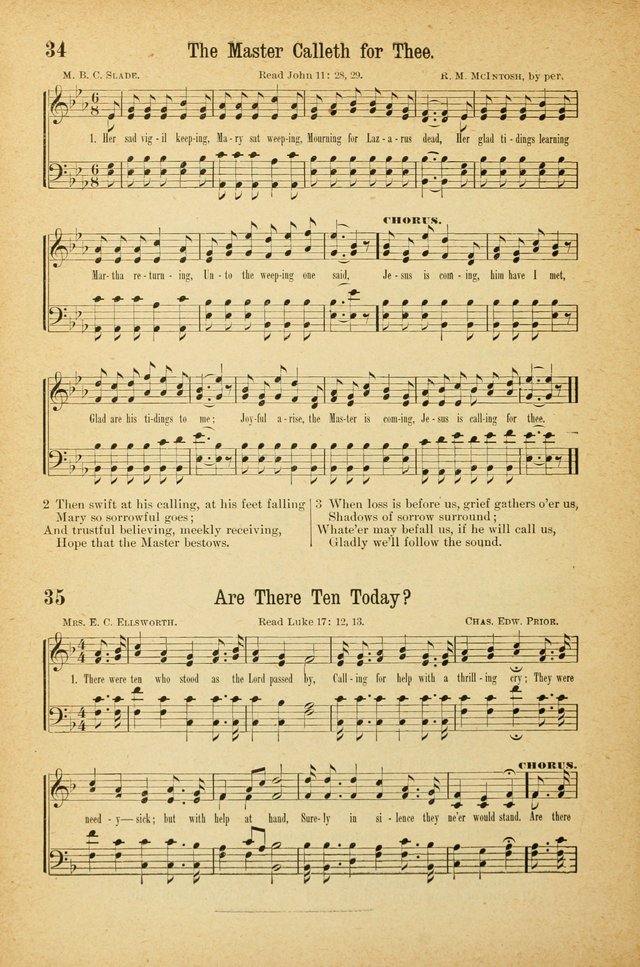 The Standard Sunday School Hymnal page 28