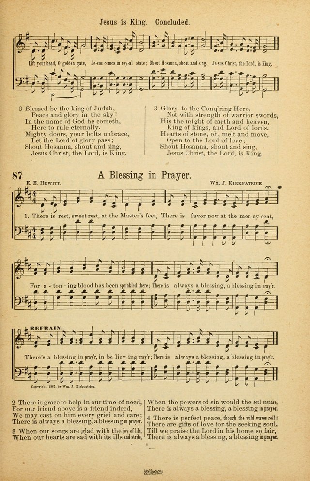 The Standard Sunday School Hymnal page 61