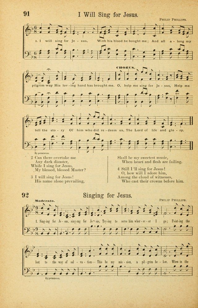 The Standard Sunday School Hymnal page 64