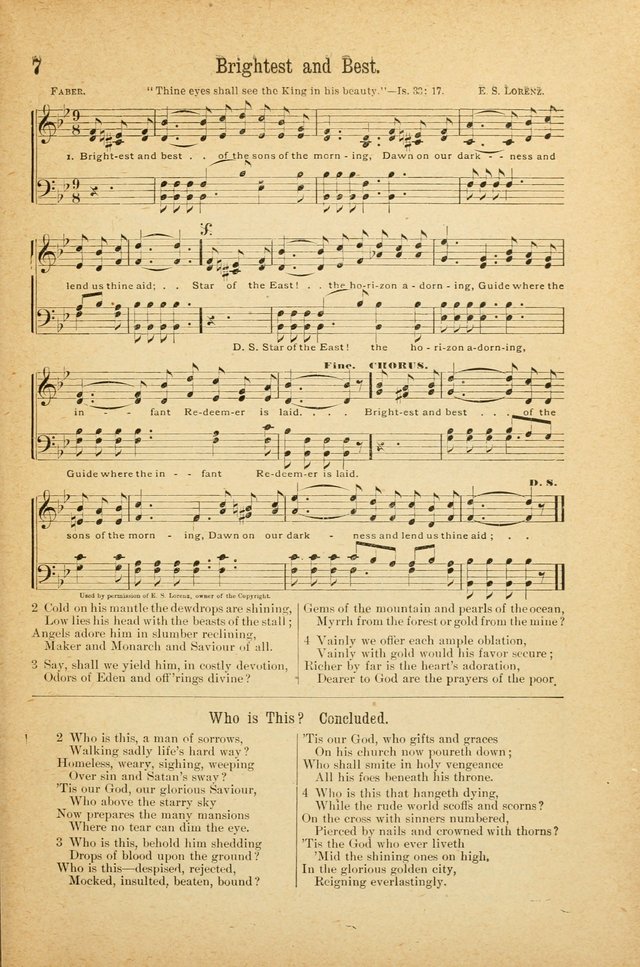 The Standard Sunday School Hymnal page 9