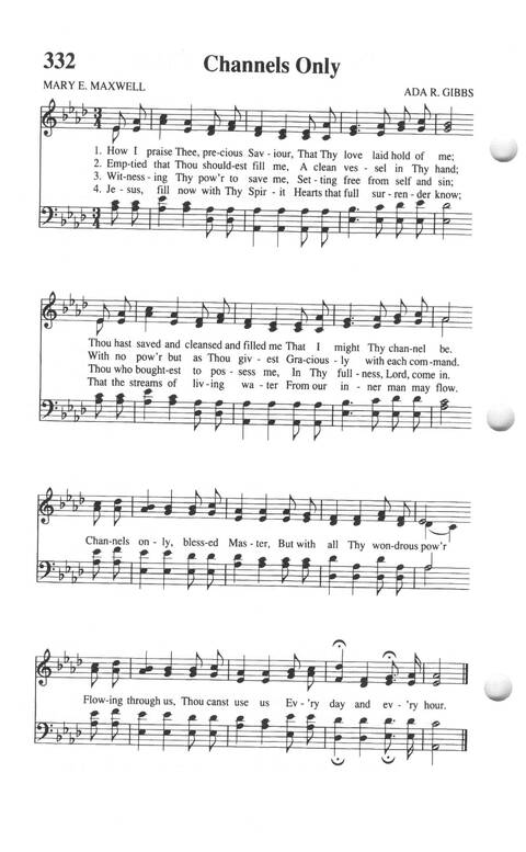 Soul-stirring Songs and Hymns (Rev. ed.) page 332