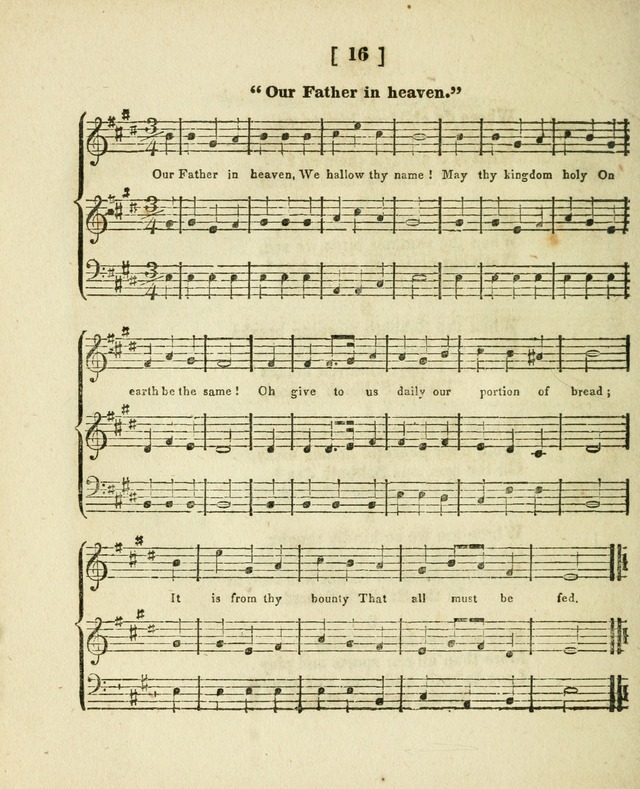 Sabbath School Songs: or hymns and music suitable for Sabbath schools page 16