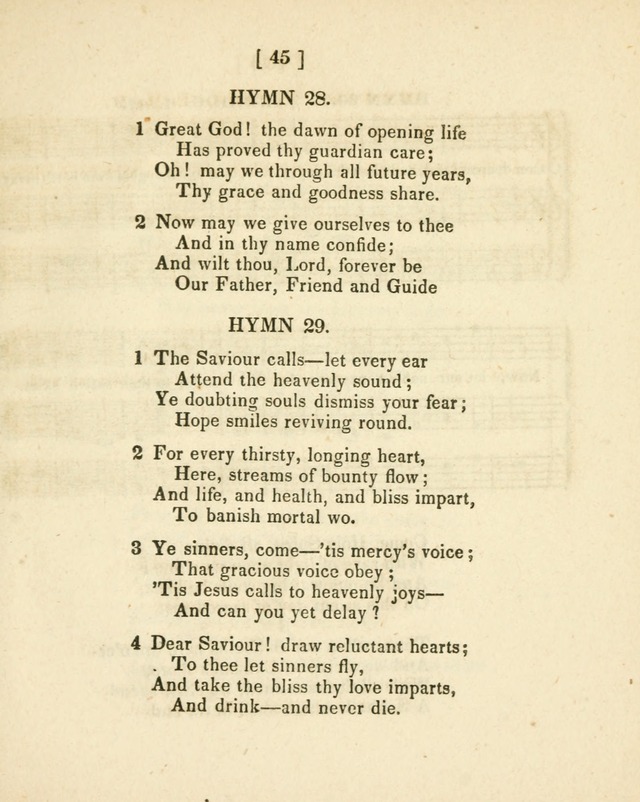 Sabbath School Songs: or hymns and music suitable for Sabbath schools page 47