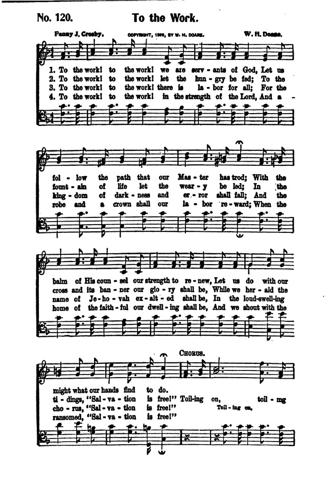 Songs of Salvation and Service. Revised page 120